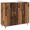 vidaXL Credenza Legno vecchio 90 x 34 x 80 cm Legno multistrato