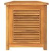 vidaXL Contenitore Giardino con Borsa 175x50x55 cm Legno Massello Teak