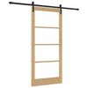 vidaXL Porta scorrevole ORKDAL Naturale 93 x 202 cm