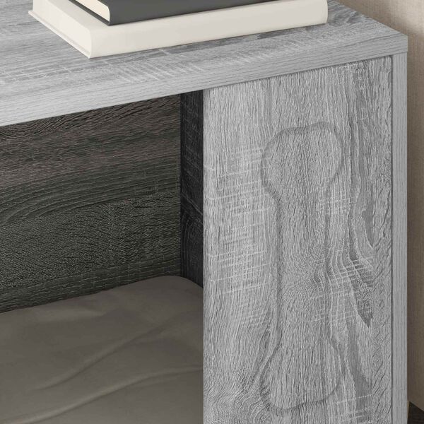 vidaXL Cuccia per cani Grigio Sonoma 44 x 42 x 49 cm Legno multistrato