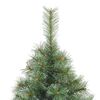 vidaXL Albero di Natale artificiale con 150 LED Verde 150 cm PE e PVC