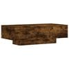 vidaXL Tavolino da Salotto Rovere Fumo 100x49,5x31cm Legno Multistrato
