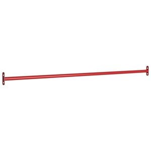 vidaXL Sbarra da Gioco 125 cm in Acciaio Rosso