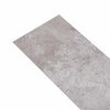 vidaXL Tavole per Pavimenti 36 pcs Grigio Terra 5,02 m&sup2; PVC