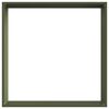 vidaXL Bordura per Prato Oliver verde 50 x 50 x 13 cm Acciaio