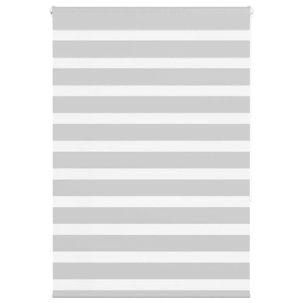 vidaXL Tenda a Rullo Zebra Larghezza Tessuto 90,9 cm Poliestere