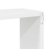 vidaXL Mensole Parete a Cubo 4 pz Bianco Lucido 30x15x30 cm