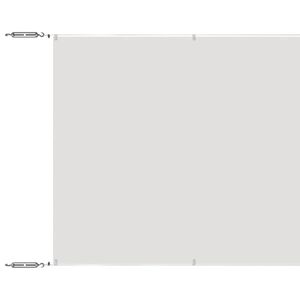 vidaXL Paravento Verticale Bianco 60x800 cm Tessuto Oxford