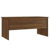 vidaXL Tavolino Rovere Marrone 102x50,5x46,5 cm Legno Multistrato