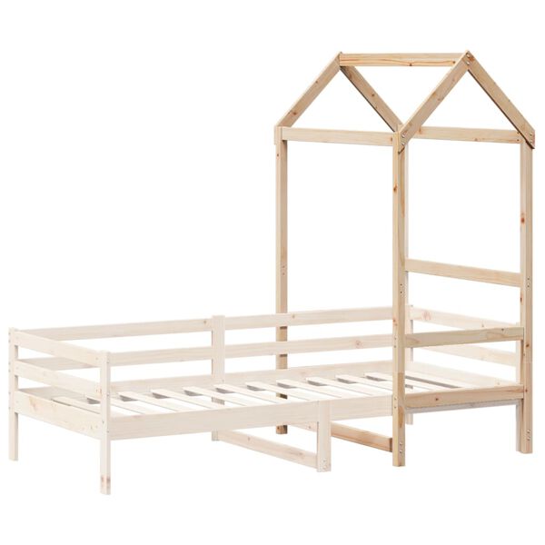 vidaXL Tetto per Letto Bambini 108x70x176,5 cm Legno Massello di Pino
