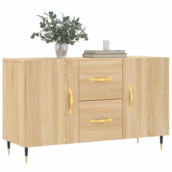 vidaXL Credenza Rovere Sonoma 100x36x60 cm in Legno Multistrato