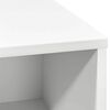 vidaXL Madia LED Bianco 71 x 34,5 x 75 cm Legno multistrato