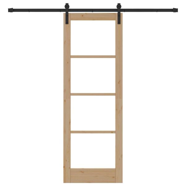 vidaXL Porta scorrevole ORKDAL Naturale 73,5 x 211 cm