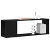 vidaXL Set mobile TV Nero 100 x 24 x 63 cm Legno multistrato