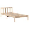 vidaXL Letto senza Materasso 90x200 cm in Legno Massello di Pino