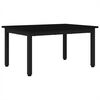 vidaXL Tavolino da salotto Rovere Nero 70 x 50 x 36 cm