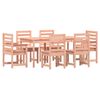 vidaXL Set da Pranzo per Giardino 7 pz in Legno Massello di Douglas