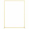 vidaXL Arco Nuziale Oro 150 x 49,5 x 200 cm Acciaio