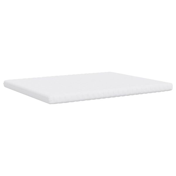vidaXL Materasso in Schiuma Bianco 180x220 cm 7 Zone Durezza 20 ILD