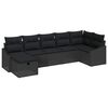 vidaXL Set di divani 7 pz polyrattan