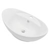 vidaXL Set Mobili da Bagno 2 pz Ceramica Rovere
