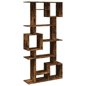 vidaXL Libreria Rovere Fumo 92x29x188 cm in Legno Multistrato