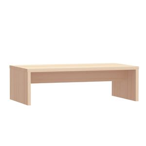 vidaXL Supporto per Monitor 50x27x15 cm in Legno Massello di Pino