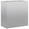 vidaXL Fioriera 80x40x80 cm in Acciaio Zincato