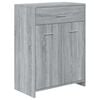 vidaXL Armadietto Bagno Grigio Sonoma 60x33x80 cm in Legno tecnico
