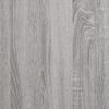 vidaXL Credenza Grigio Sonoma 34,5x34x180 cm in Legno Multistrato