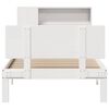 vidaXL Letto con Libreria senza Materasso 75x190 cm in Legno Pino