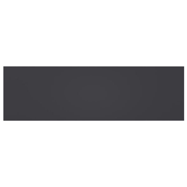 vidaXL Ripiani per Libreria 4pz Grigi 100x30x1,5cm Legno Multistrato