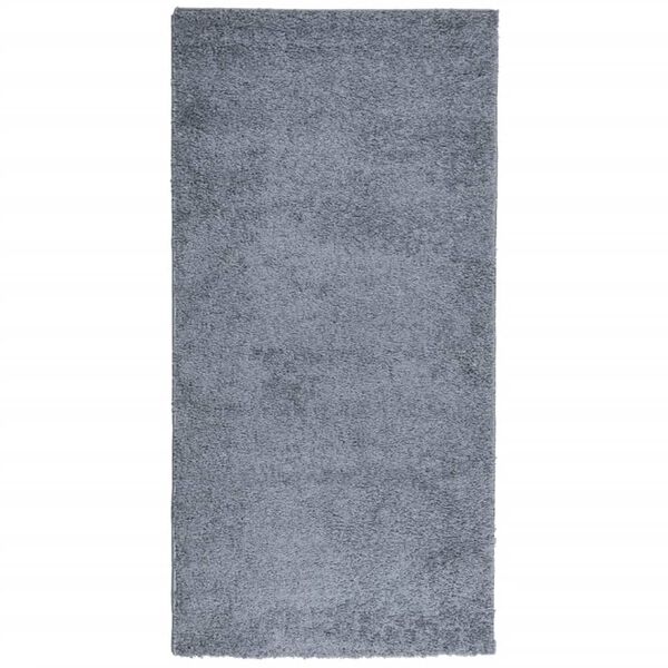 vidaXL Tappeto Shaggy PAMPLONA a Pelo Lungo Moderno Blu 100x200 cm