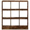 vidaXL Libreria Rovere Fumo 102x32x108 cm in Legno Multistrato