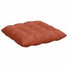 vidaXL Cuscini per Seduta 4 pcs Rosso Arancio 40 x 40 x 6 cm