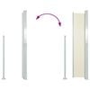 vidaXL Tenda da Sole Laterale Retrattile 160 x 500 cm Crema