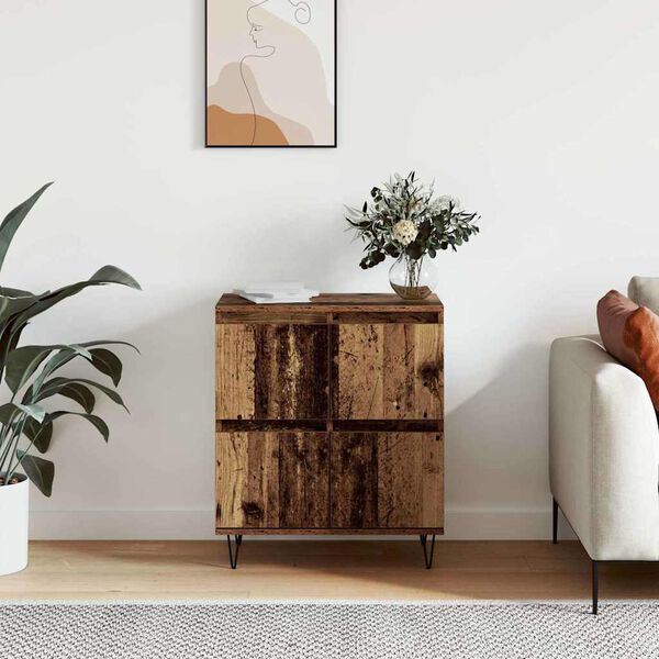 vidaXL Credenza Legno vecchio 60 x 35 x 70 cm