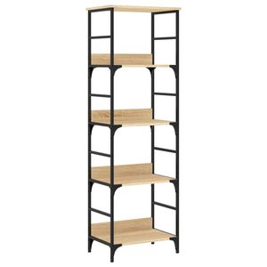 vidaXL Libreria Rovere Sonoma 50x33x153 cm in Legno Multistrato