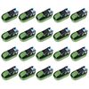 vidaXL Cinghie d'Ancoraggio a Cricchetto 20 pz 800 daN 6m Verde