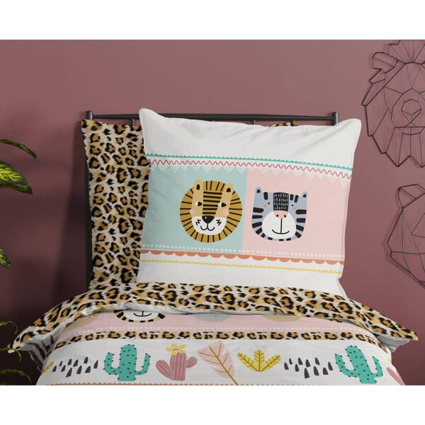 Good Morning Copripiumino per Bambini FRIENDS 135x200 cm Multicolore