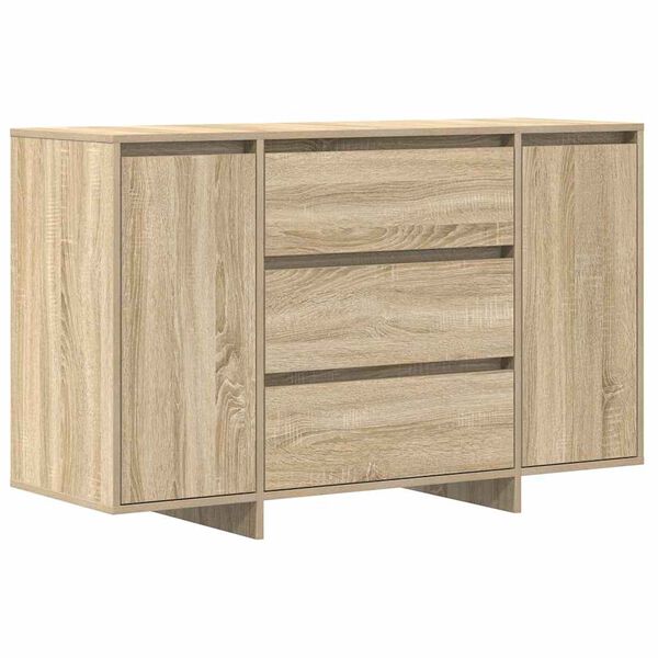 vidaXL Credenza Rovere Sonoma 120 x 41 x 75 cm Legno multistrato