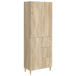 vidaXL Set di armadi 2 pz Legno ingegnerizzato