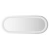 vidaXL Specchio da Bagno LED 50x20 cm Ovale