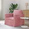 vidaXL Divano Rosa Dimensioni complessive: 78 x 78 x 80 cm (L x P x A)