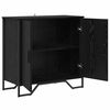 vidaXL Credenza Rovere Nero 78 x 35 x 74.5 cm
