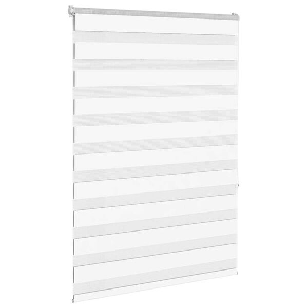 vidaXL Tenda a Rullo Zebra Larghezza Tessuto 100,9 cm Poliestere