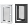 vidaXL Finestra seminterrato a ribalta e scorrimento RISOR 60 x 100 cm