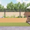 vidaXL Letto rialzato da giardino 582 x 50 x 68 cm Acciaio zincato