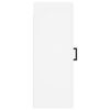 vidaXL Armadietto a Muro Bianco 34,5x34x90 cm in Legno Multistrato