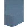 HIP Lenzuolo con Angoli 160x200 cm Blu Ghiaccio